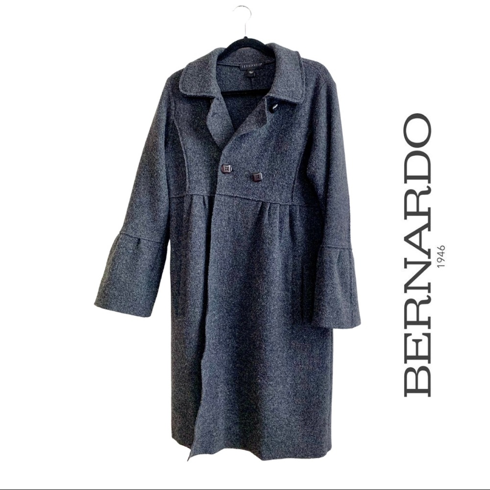 Bernardo Wool Pea Coat
